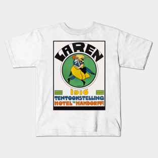 Netherlands Vintage Advertising Poster Laren 1916 Kids T-Shirt